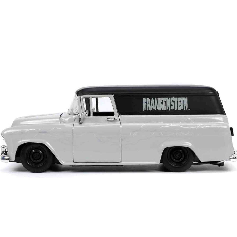 JADA TOYS UNIVERSAL MONSTER FRANKENSTEIN 1957 CHEVY SUBURBAN DIE CAST 1/24 MODEL
