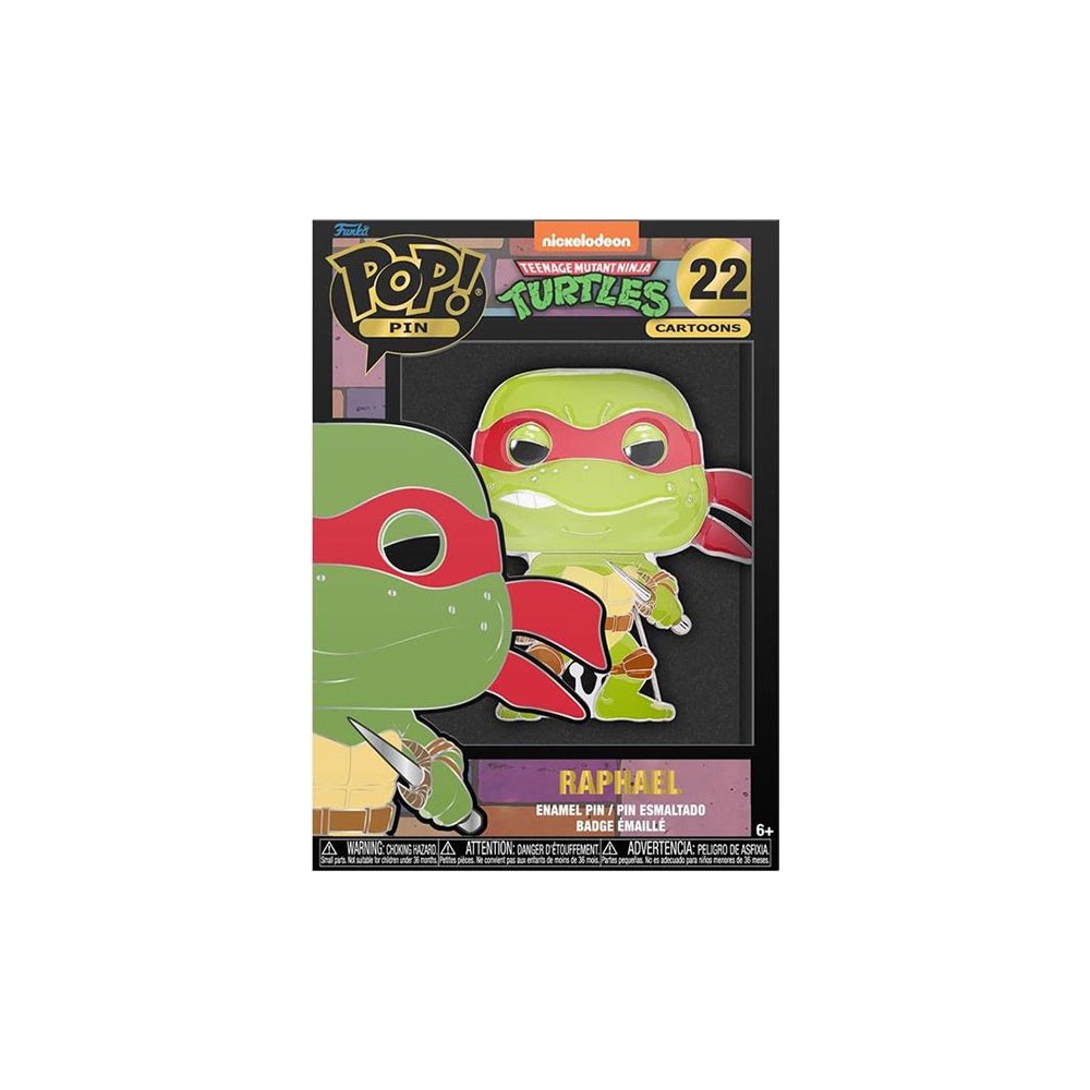FUNKO POP! PIN TMNT RAFFAELLO SPILLA FIGURE FUNKO