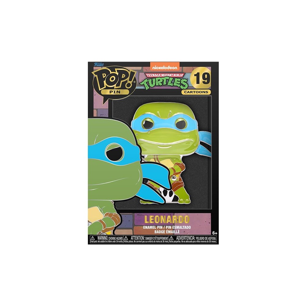 FUNKO POP! PIN TMNT LEONARDO SPILLA FIGURE FUNKO