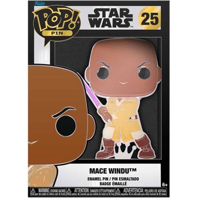 FUNKO FUNKO POP! PIN STAR WARS MACE WINDU PIN FIGURE