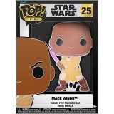FUNKO POP! PIN STAR WARS MACE WINDU SPILLA FIGURE FUNKO