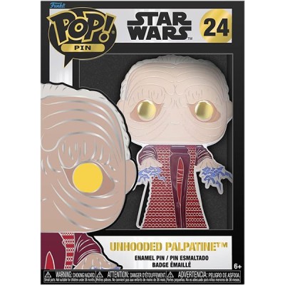 FUNKO FUNKO POP! PIN STAR WARS UNHOODED PALPATINE PIN FIGURE