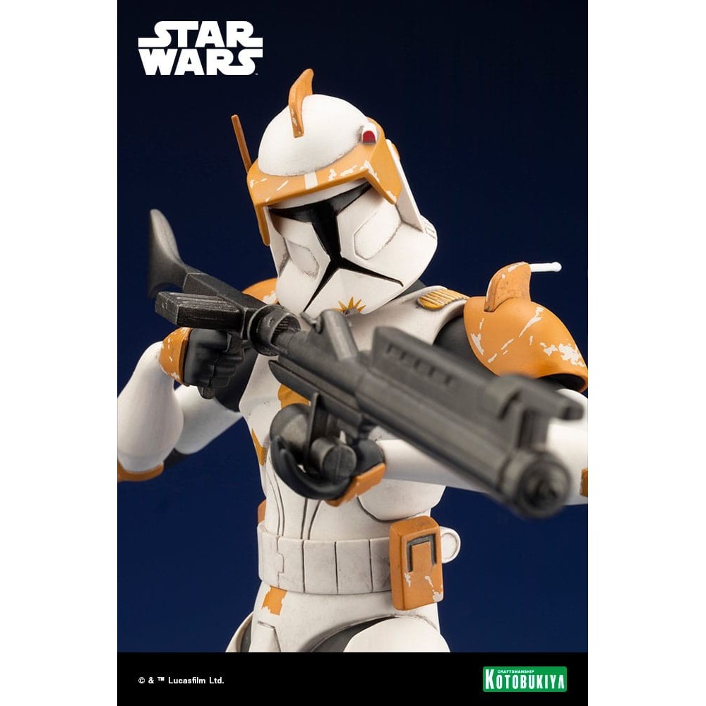 STAR WARS THE CLONE WARS COMMANDER CODY 1/10 ARTFX STATUA FIGURE KOTOBUKIYA