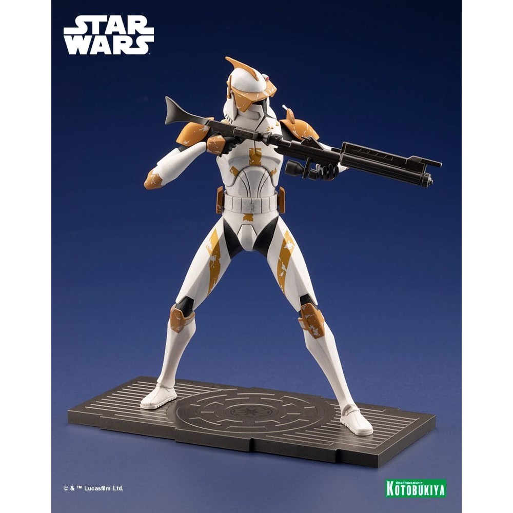 KOTOBUKIYA STAR WARS THE CLONE WARS COMMANDER CODY 1/10 ARTFX STATUE FIGURE