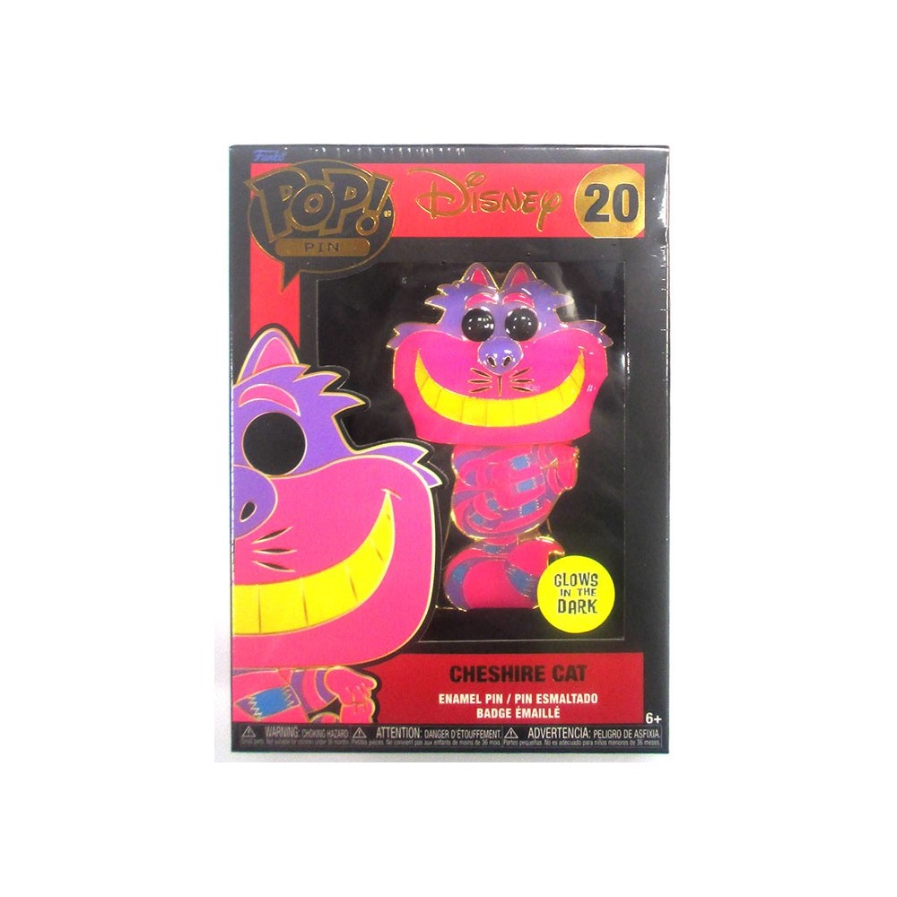FUNKO FUNKO POP! PIN DISNEY CHESHIRE CAT GLOWS IN THE DARK PIN FIGURE