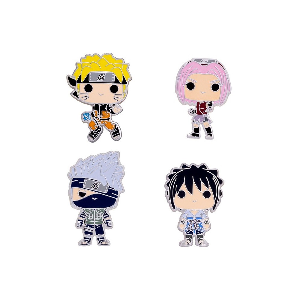 FUNKO NARUTO SHIPPUDEN POP! PIN MINI FIGURE SET