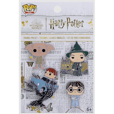 FUNKO HARRY POTTER POP! PIN MINI FIGURE SET