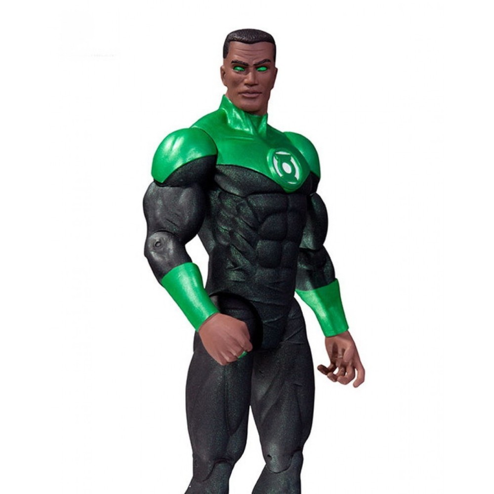 THE NEW 52 GREEN LANTERN JOHN STEWART ACTION FIGURE DC COLLECTIBLES