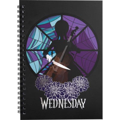 CINEREPLICAS WEDNESDAY WITH CELLO A5 NOTEBOOK