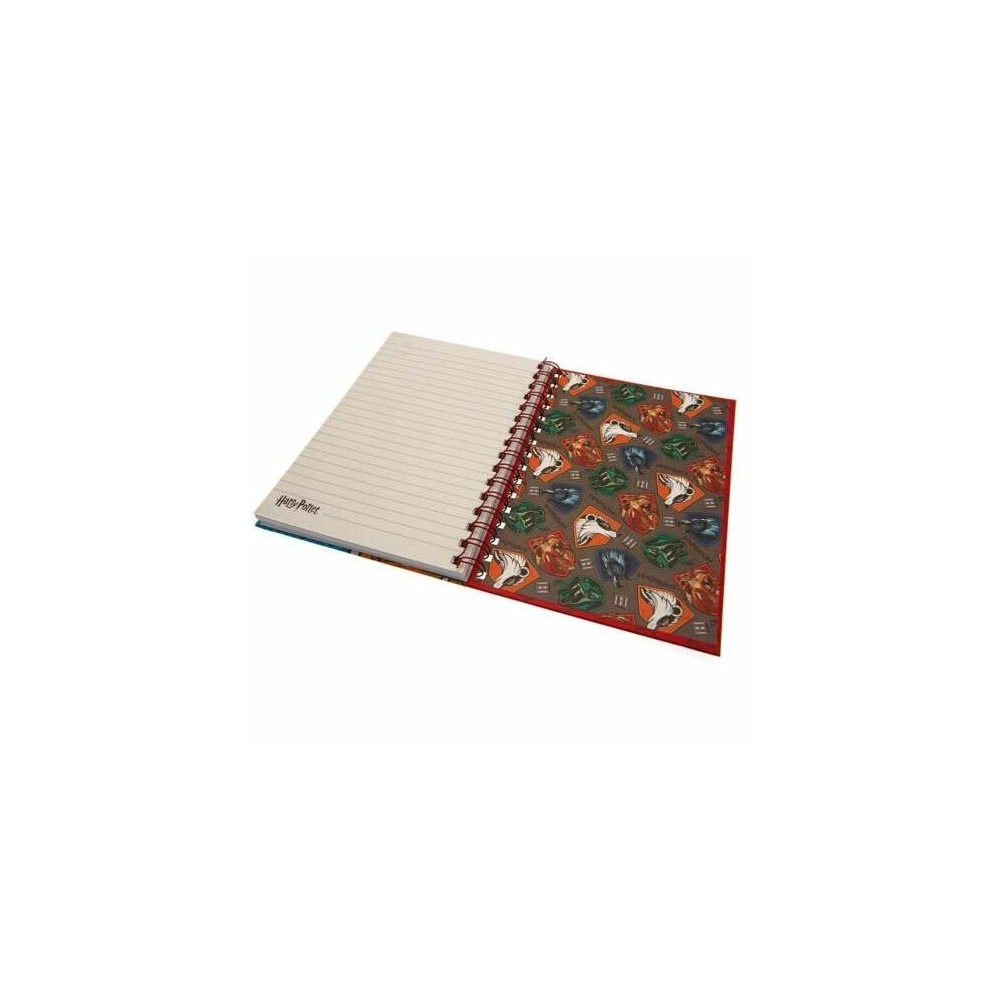 PYRAMID INTERNATIONAL HARRY POTTER HOGWARTS HOUSES A5 NOTEBOOK