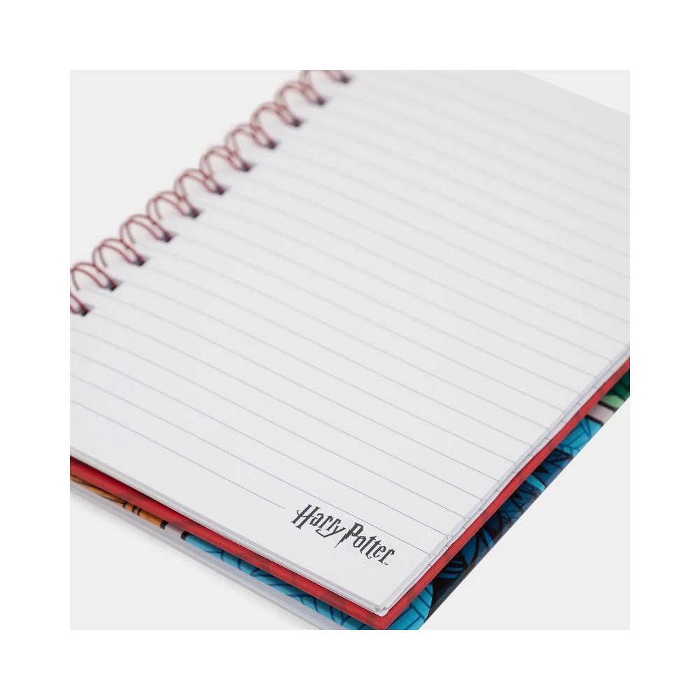 HARRY POTTER HOGWARTS HOUSES TACCUINO A5 PYRAMID INTERNATIONAL