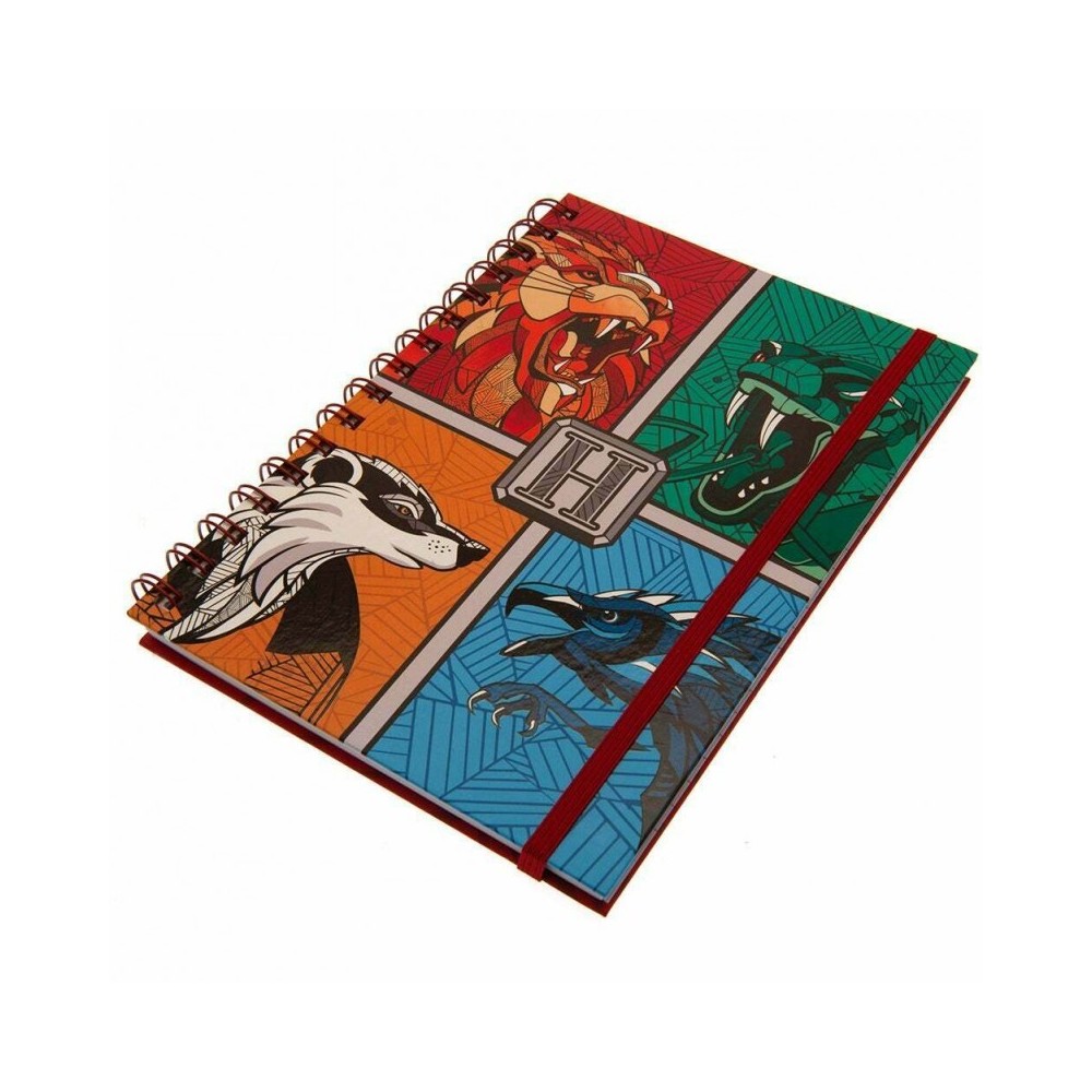 PYRAMID INTERNATIONAL HARRY POTTER HOGWARTS HOUSES A5 NOTEBOOK