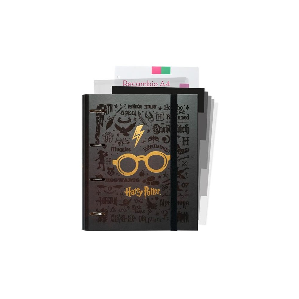 GRUPO ERIK HARRY POTTER GLASSES RING BINDER PREMIUM SET