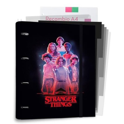 STRANGER THINGS RACCOGLITORE AD ANELLI PREMIUM SET GRUPO ERIK