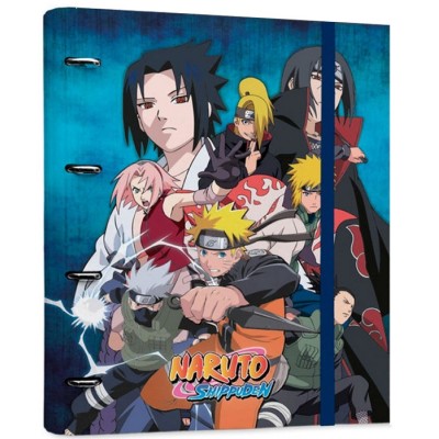 GRUPO ERIK NARUTO SHIPPUDEN RING BINDER PREMIUM SET