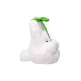 STUDIO GHIBLI MY NEIGHBOR TOTORO WITH LEAF WHITE 16CM PLUSH FIGURE