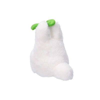 IL MIO VICINO TOTORO WITH LEAF WHITE 16CM PELUCHES FIGURE STUDIO GHIBLI
