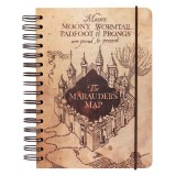 HARRY POTTER MARAUDER'S MAP TACCUINO A5 GRUPO ERIK