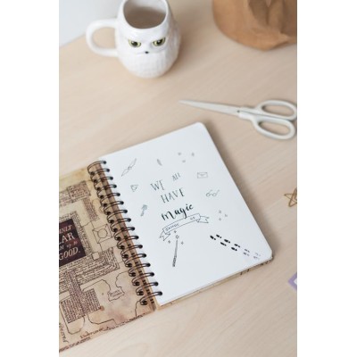 GRUPO ERIK HARRY POTTER MARAUDER'S MAP A5 NOTEBOOK