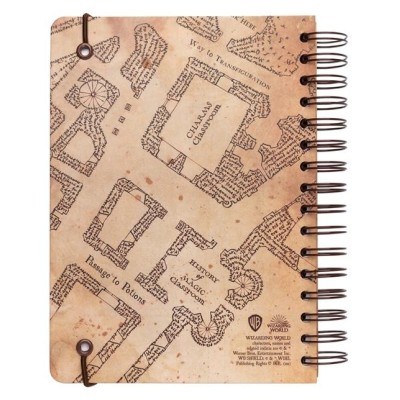 GRUPO ERIK HARRY POTTER MARAUDER'S MAP A5 NOTEBOOK