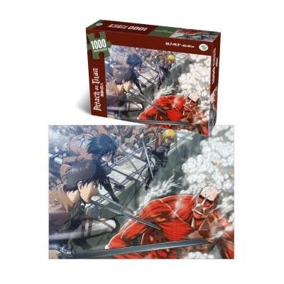 L'ATTACCO DEI GIGANTI 1000 PEZZI PUZZLE 68X49CM DO NOT PANIC GAMES