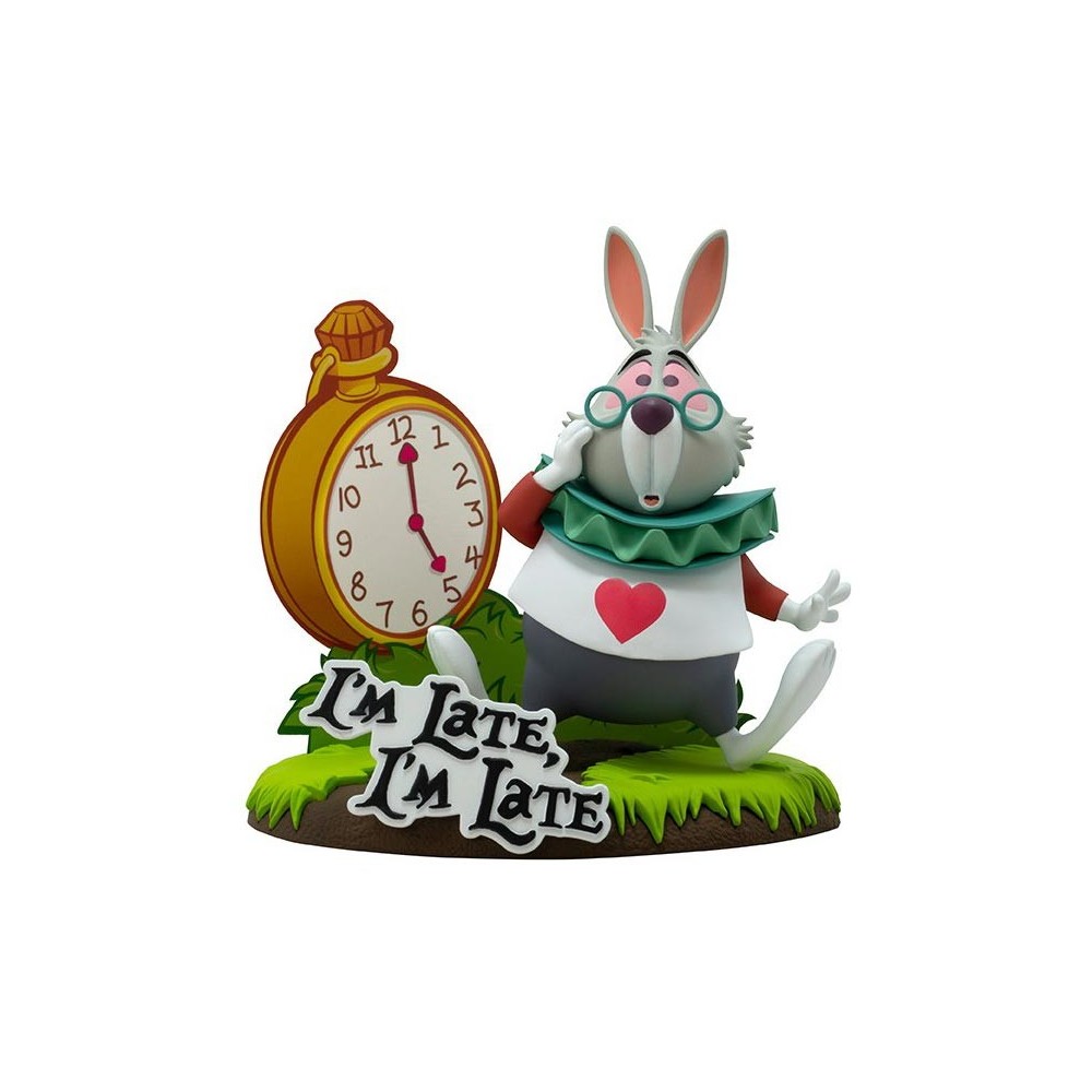ABYSTYLE ALICE IN WONDERLAND WHITE RABBIT SUPER FIGURE COLLECTION STATUE