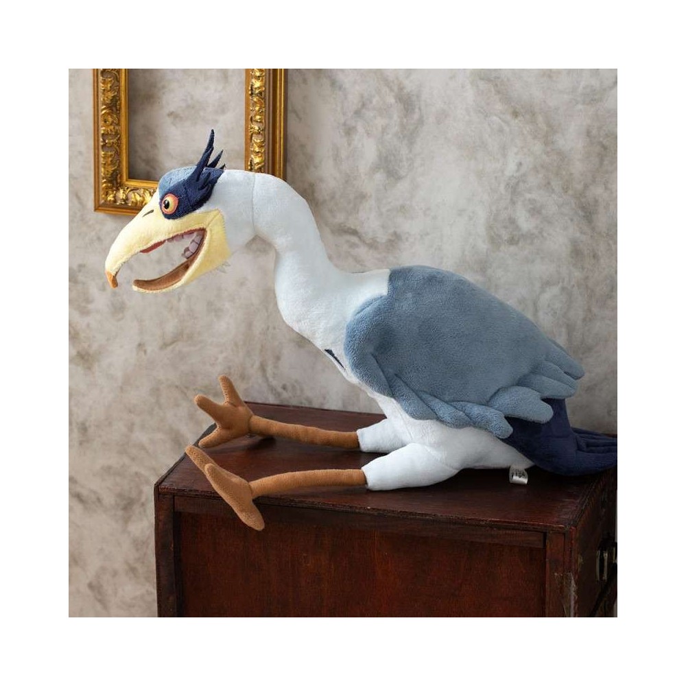 IL RAGAZZO E L'AIRONE GREY HERON 40CM PELUCHES FIGURE STUDIO GHIBLI