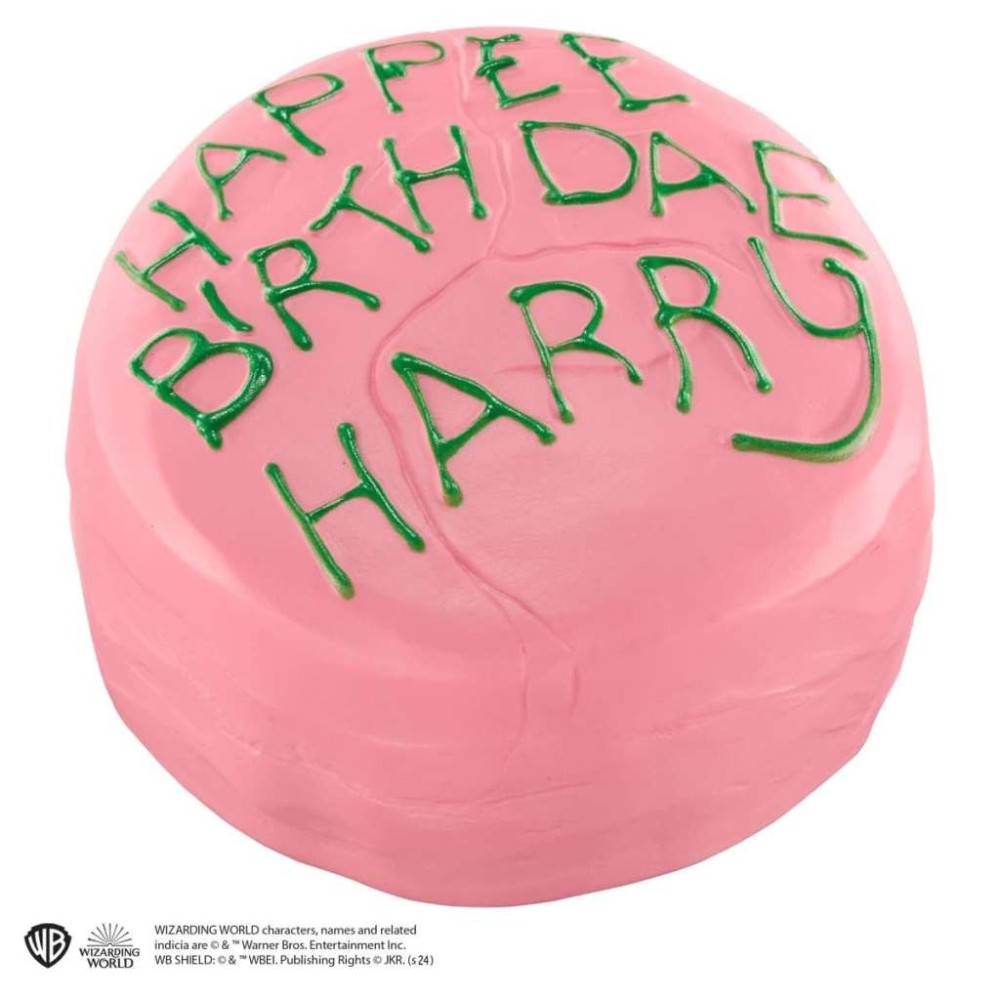 HARRY POTTER BIRTHDAY CAKE PUFFLUMS ANTISTRESS NOBLE COLLECTIONS