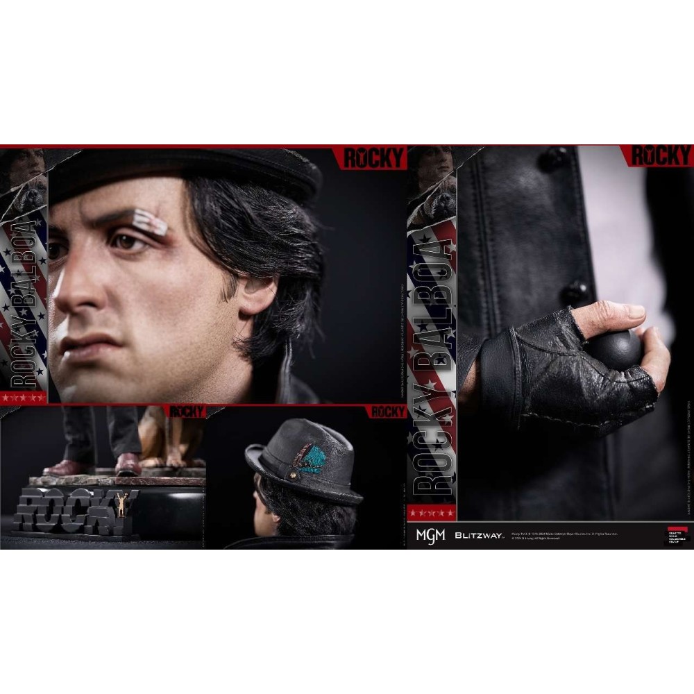 ROCKY 1976 ROCKY BALBOA SUPERB SCALE STATUA FIGURE BLITZWAY