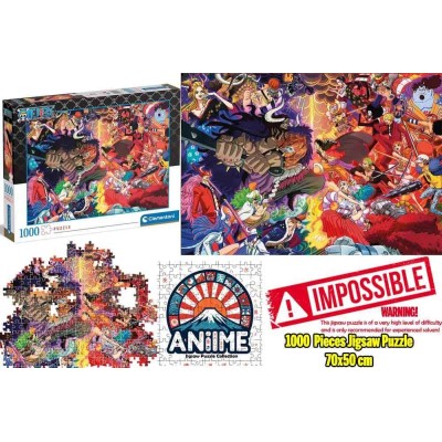 ONE PIECE THE BRAWL 1000 PEZZI PUZZLE CLEMENTONI