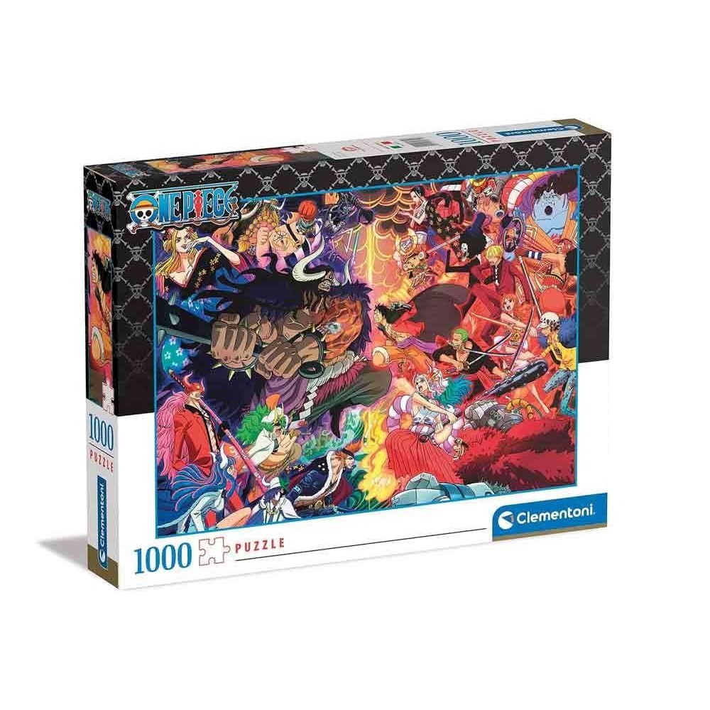 CLEMENTONI ONE PIECE THE BRAWL 1000 PIECES JIGSAW PUZZLE