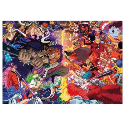 CLEMENTONI ONE PIECE THE BRAWL 1000 PIECES JIGSAW PUZZLE