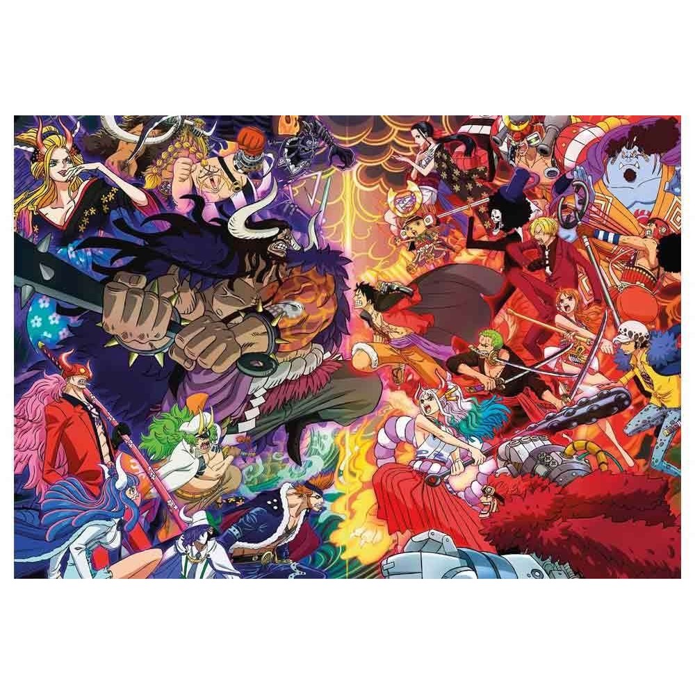 CLEMENTONI ONE PIECE THE BRAWL 1000 PIECES JIGSAW PUZZLE