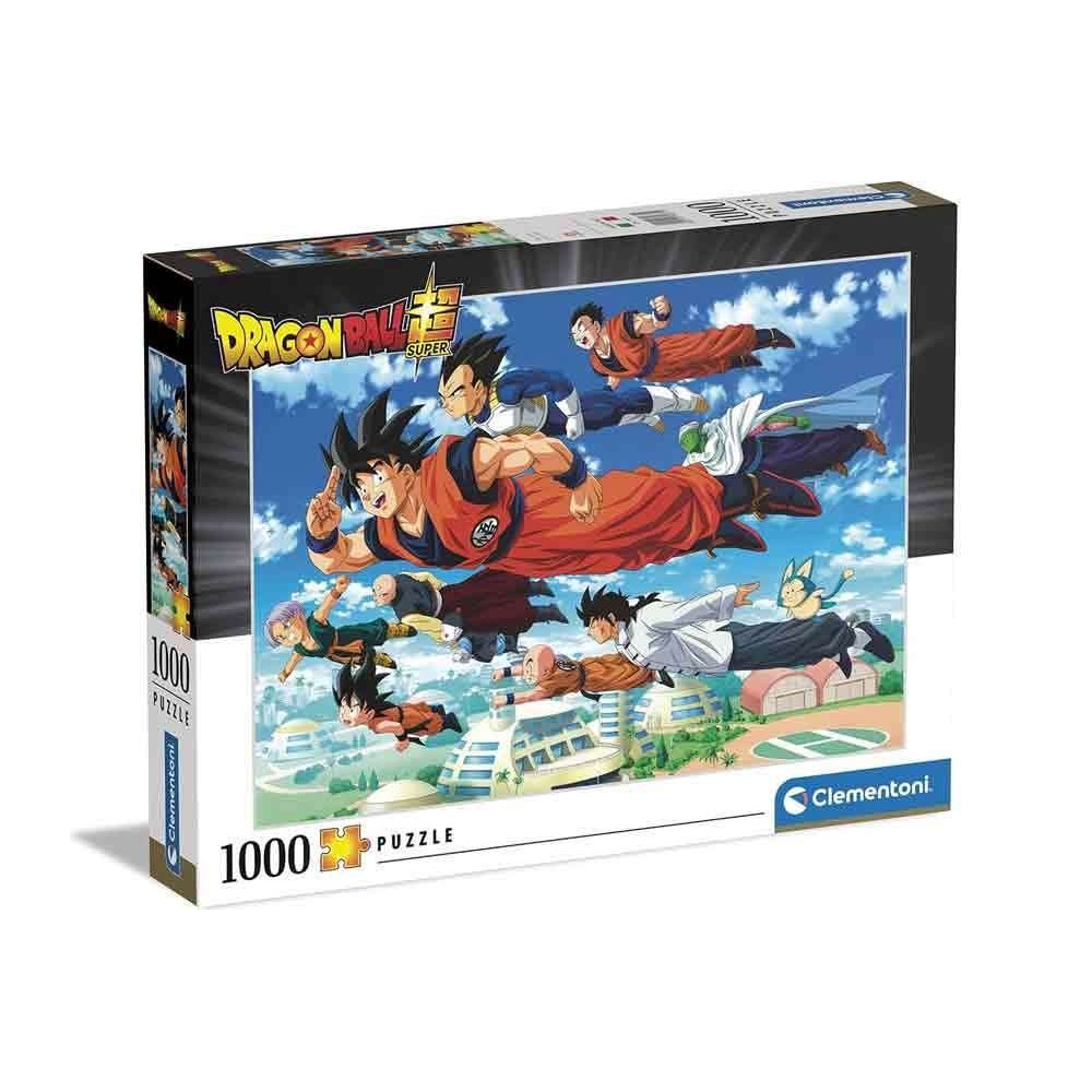 DRAGON BALL SUPER FLYING HEROES 1000 PEZZI PUZZLE CLEMENTONI
