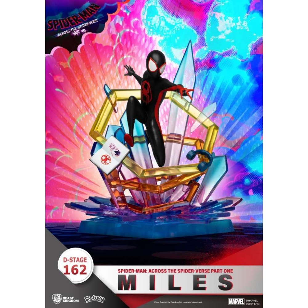 D-STAGE SPIDER-MAN ACROSS THE SPIDER-VERSE MILES STATUA FIGURE DIORAMA BEAST KINGDOM