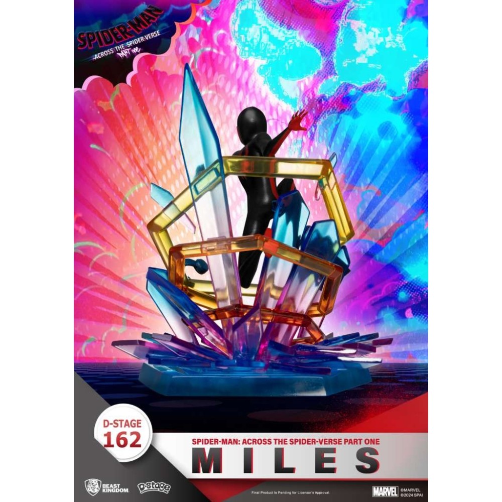 D-STAGE SPIDER-MAN ACROSS THE SPIDER-VERSE MILES STATUA FIGURE DIORAMA BEAST KINGDOM