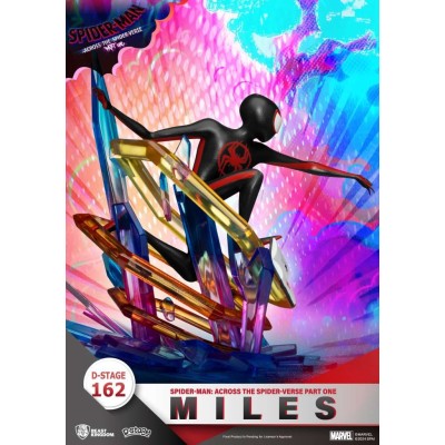 D-STAGE SPIDER-MAN ACROSS THE SPIDER-VERSE MILES STATUA FIGURE DIORAMA BEAST KINGDOM