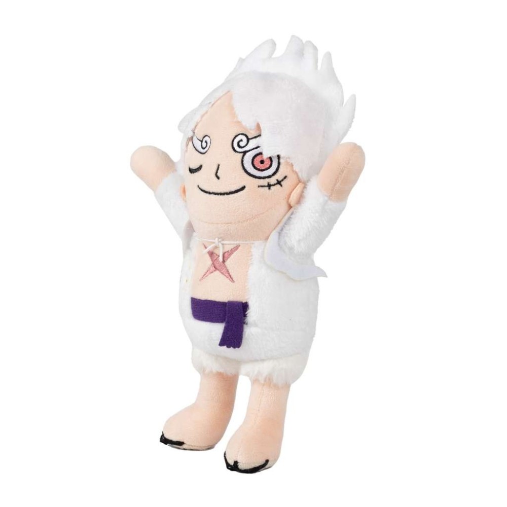 ONE PIECE MONKEY D. LUFFY GEAR 5 GUM GUM STRETCH 27CM PELUCHE FIGURE SAKAMI MERCHANDISE