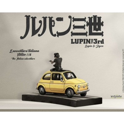 LUPIN THE THIRD L'AVVENTURA ITALIANA STATUA 1/18 DIORAMA INFINITE STATUE