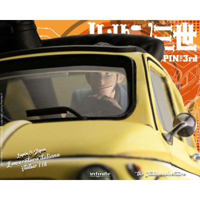 LUPIN THE THIRD L'AVVENTURA ITALIANA STATUA 1/18 DIORAMA INFINITE STATUE