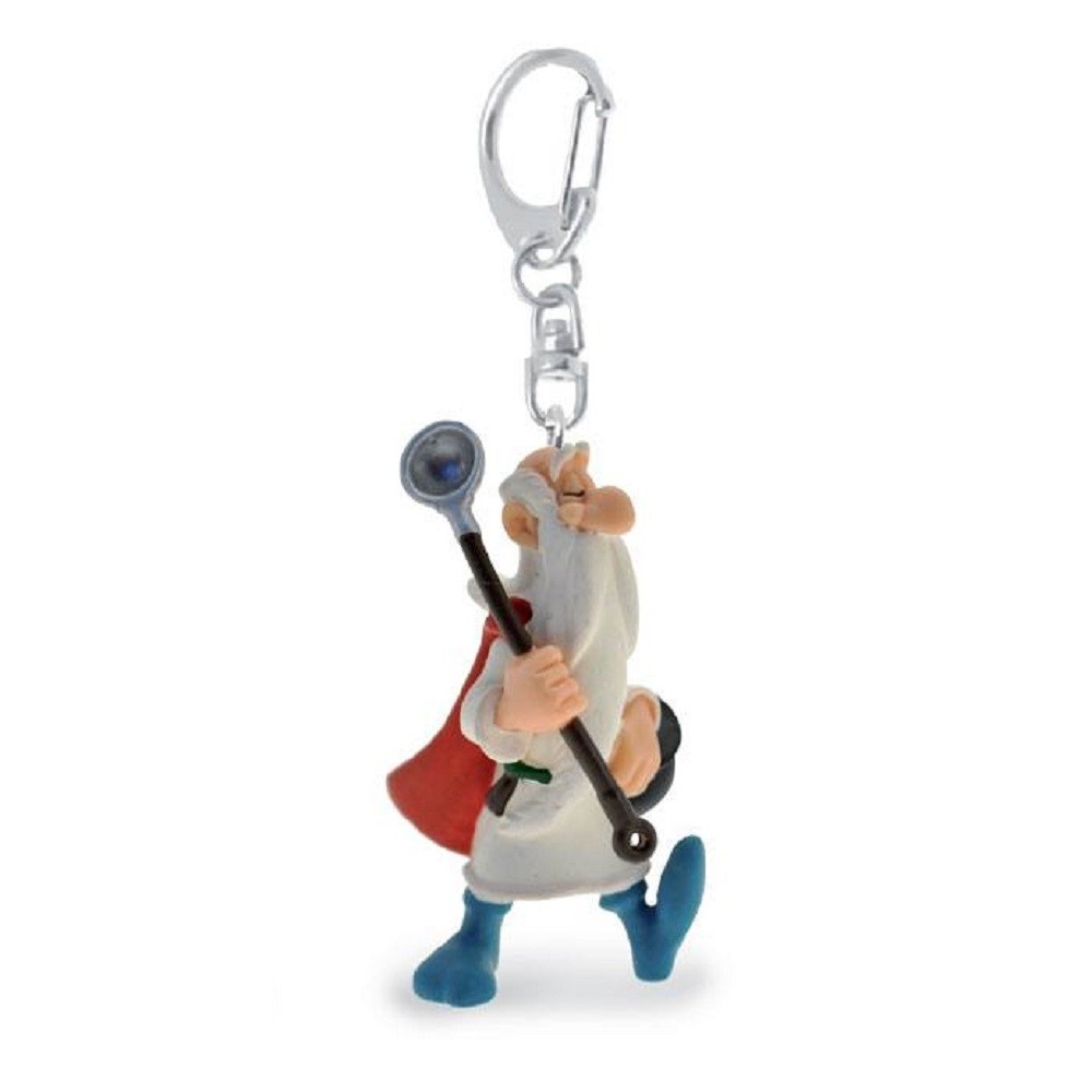 ASTERIX - PANORAMIX KEYRING PORTACHIAVI PVC FIGURE PLASTOY