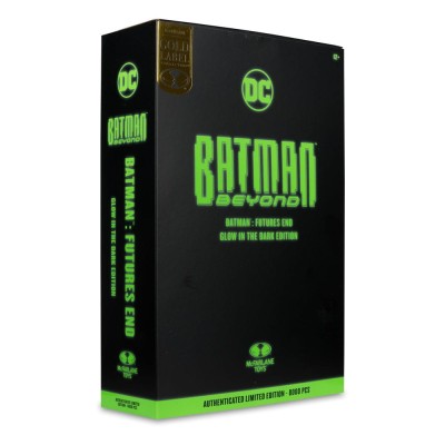 MC FARLANE DC MULTIVERSE BATMAN BEYOND BATMAN FUTURES END GOLD LABEL ACTION FIGURE