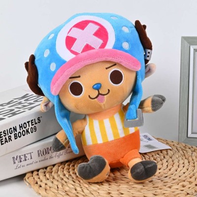 ONE PIECE TONY TONY CHOPPER NEW WORLD 20CM PELUCHE FIGURE SAKAMI MERCHANDISE