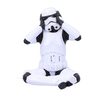 STAR WARS ORIGINAL STORMTROOPER HEAR NO EVIL STATUA FIGURE NEMESIS NOW