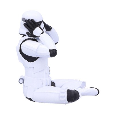 STAR WARS ORIGINAL STORMTROOPER HEAR NO EVIL STATUA FIGURE NEMESIS NOW