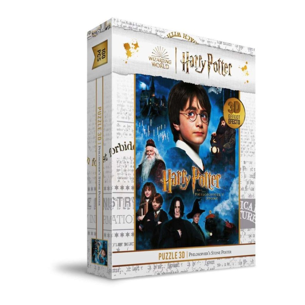 HARRY POTTER E LA PIETRA FILOSOFALE 100 PEZZI PUZZLE SD TOYS