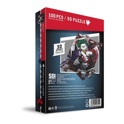 SD TOYS JOKER & HARLEY QUINN MANGA 100 PIECES PUZZLE JIGSAW