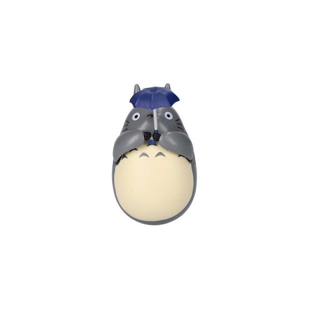 SEMIC MY NEIGHBOR TOTORO BIG TOTORO WITH UMBRELLA ROUND BOTTOM FIGURE