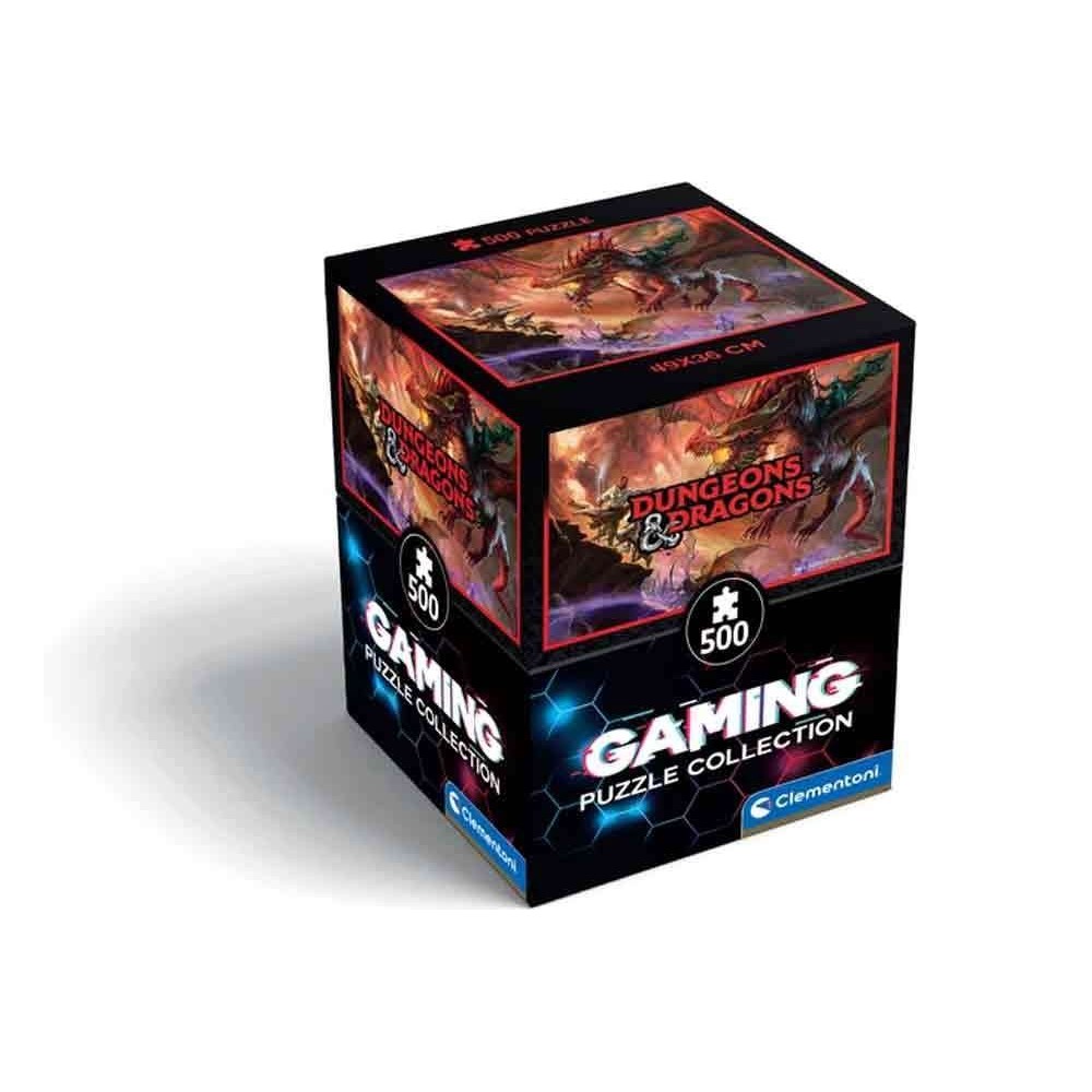 DUNGEONS AND DRAGONS KANSALDI ON RED DRAGON 500 PEZZI PUZZLE CLEMENTONI
