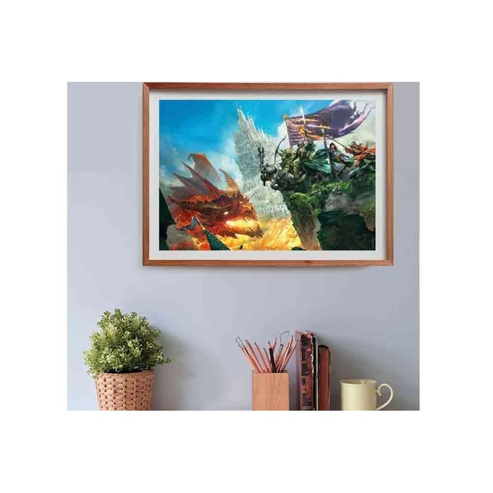 CLEMENTONI DUNGEONS & DRAGONS DRAGONFIRE 500 PIECES JIGSAW PUZZLE